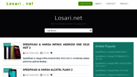 What Losari.net website looked like in 2016 (8 years ago)