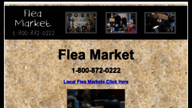 What Local-fleamarkets.com website looked like in 2016 (7 years ago)
