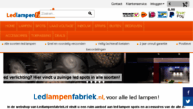 What Ledlampenfabriek.nl website looked like in 2016 (7 years ago)