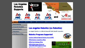 What Larobotics.org website looked like in 2016 (7 years ago)