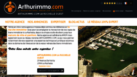 What Larochelle-ouest-arthurimmo.com website looked like in 2016 (7 years ago)
