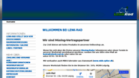 What Lenk-rad.de website looked like in 2016 (8 years ago)