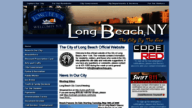 What Longbeachny.gov website looked like in 2016 (7 years ago)