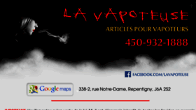 What Lavapoteuse.ca website looked like in 2016 (7 years ago)