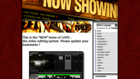 What Lives-video.com website looked like in 2016 (7 years ago)