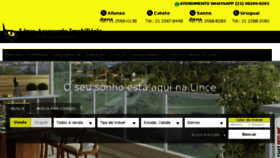 What Linceimobiliaria.com.br website looked like in 2016 (8 years ago)