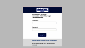 What Login.mcfadealers.com website looked like in 2016 (7 years ago)