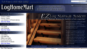 What Loghomemart.com website looked like in 2016 (8 years ago)