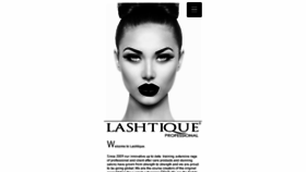 What Lashtique.com.au website looked like in 2016 (7 years ago)