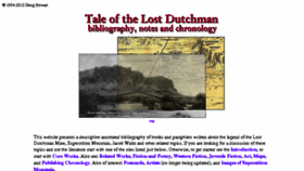 What Lost-dutchman.com website looked like in 2016 (7 years ago)