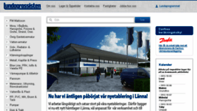 What Lundagrossisten.se website looked like in 2016 (8 years ago)