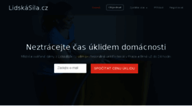 What Lidskasila.cz website looked like in 2016 (7 years ago)
