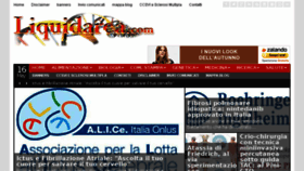 What Liquidarea.com website looked like in 2016 (7 years ago)
