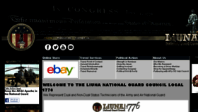What Liuna-ngdc.org website looked like in 2016 (7 years ago)