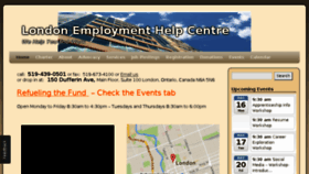 What Lehc.ca website looked like in 2016 (7 years ago)