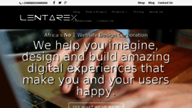 What Lentarex.com website looked like in 2016 (7 years ago)