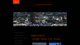 What Lehighvalleycityguide.com website looked like in 2016 (7 years ago)