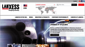 What Lanxess.us website looked like in 2016 (7 years ago)