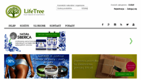 What Lifetree.pl website looked like in 2016 (7 years ago)