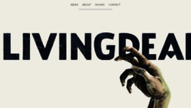 What Livingdeadguy.com website looked like in 2016 (8 years ago)