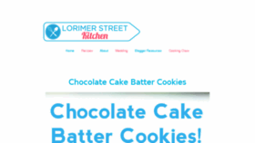 What Lorimerkitchen.com website looked like in 2016 (7 years ago)