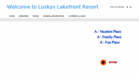 What Luskys.com website looked like in 2016 (8 years ago)