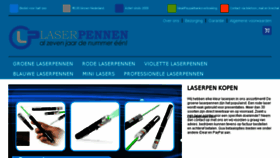 What Laserpennen.com website looked like in 2016 (8 years ago)