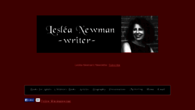 What Lesleanewman.com website looked like in 2016 (7 years ago)