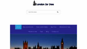 What Londonforfree.net website looked like in 2016 (7 years ago)