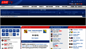 What Livetv107.net website looked like in 2016 (7 years ago)