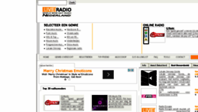 What Live-radio.nl website looked like in 2016 (7 years ago)