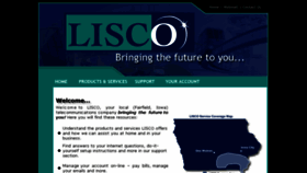 What Lisco.com website looked like in 2016 (7 years ago)