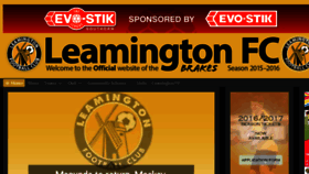 What Leamingtonfc.co.uk website looked like in 2016 (7 years ago)