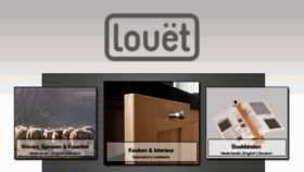 What Louet.nl website looked like in 2016 (7 years ago)