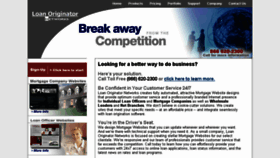 What Loanoriginator.net website looked like in 2016 (7 years ago)
