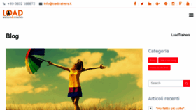 What Loadtrainers.it website looked like in 2016 (9 years ago)