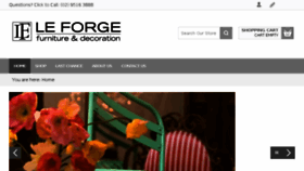 What Leforge.com.au website looked like in 2016 (7 years ago)