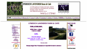What Lyndochlavenderfarm.com.au website looked like in 2016 (7 years ago)