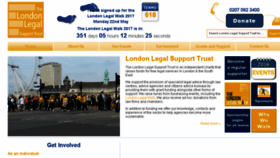 What Londonlegalsupporttrust.org.uk website looked like in 2016 (7 years ago)