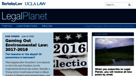 What Legal-planet.org website looked like in 2016 (7 years ago)