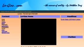 What La-gias.com website looked like in 2016 (7 years ago)