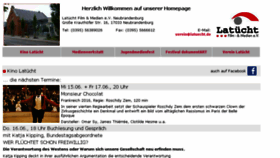 What Latuecht.de website looked like in 2016 (7 years ago)