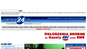 What Leszno24.pl website looked like in 2016 (9 years ago)