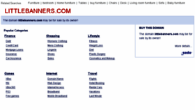 What Littlebanners.com website looked like in 2016 (7 years ago)