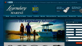 What Legendarymarine.com website looked like in 2016 (7 years ago)