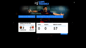 What Luissuarez.co.uk website looked like in 2016 (7 years ago)