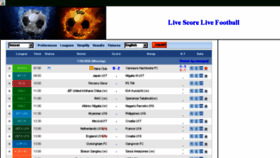 What Live-score-football.com website looked like in 2016 (7 years ago)