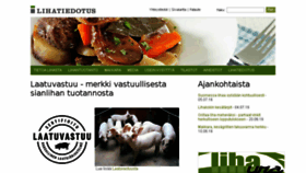 What Lihatiedotus.fi website looked like in 2016 (7 years ago)