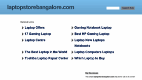 What Laptopstorebangalore.com website looked like in 2016 (7 years ago)