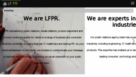 What Lfpr.com website looked like in 2016 (7 years ago)